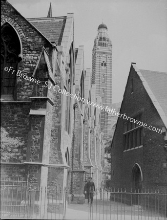 WESTMINSTER CATHEDRAL FROM ASHLEY PLACE